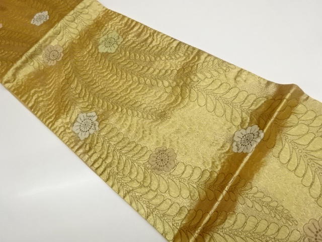 JAPANESE FUKURO OBI / MATELASSE / WOVEN TSUJIGAHANA